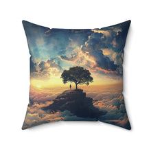 Dreaming and aspirations Spun Polyester Square Pillow