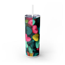 Love Pills Skinny Tumbler with Straw, 20oz