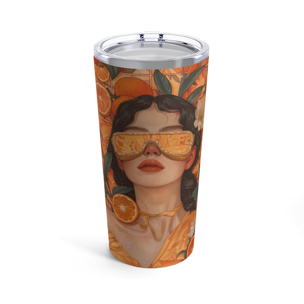 Human Large spiced orange Tumbler 20oz