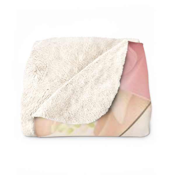 Best Mom Ever Sherpa Fleece Blanket