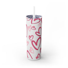 Love Skinny Tumbler with Straw, 20oz