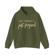 not perfect just  forgiven Unisex Heavy Blend Hooded Sweatshirt