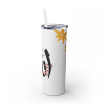 Allah Skinny Tumbler with Straw, 20oz