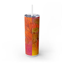 You & Me Skinny Tumbler with Straw, 20oz