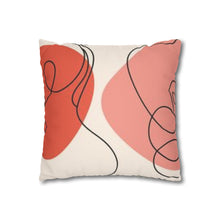 Spun Polyester Square Pillowcase