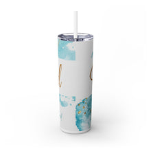 Blessed Skinny Tumbler with Straw, 20oz