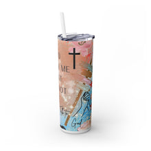 Lord Lead Me Skinny Tumbler with Straw, 20oz