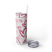 Love Skinny Tumbler with Straw, 20oz