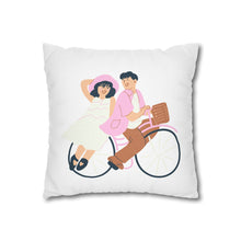 Trip Together Spun Polyester Square Pillowcase