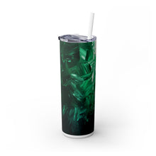 Paint Pattern Skinny Tumbler with Straw, 20oz