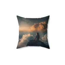 Dreaming and aspirations Spun Polyester Square Pillow