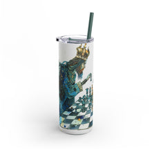 Crowned King Chess Maars Maker Skinny Matte Tumbler, 20oz