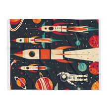 Space Exploration Arctic Fleece Blanket