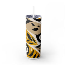 Eyes Skinny Tumbler with Straw, 20oz