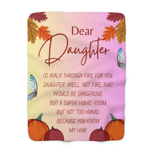 Daughter Sherpa Fleece Blanket