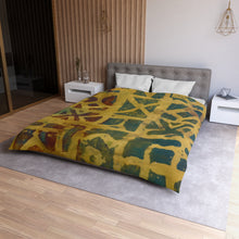 African Pattern Microfiber Duvet Cover