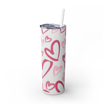 Love Skinny Tumbler with Straw, 20oz