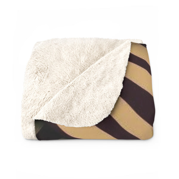 Pattern Sherpa Fleece Blanket