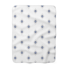 Eye Icon Sherpa Fleece Blanket