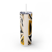 Eyes Skinny Tumbler with Straw, 20oz