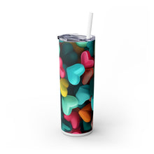 Love Pills Skinny Tumbler with Straw, 20oz