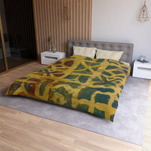 African Pattern Microfiber Duvet Cover