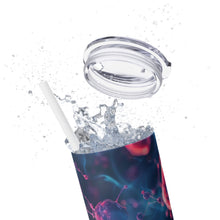 Abstract Skinny Tumbler with Straw, 20oz