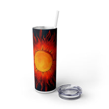 Sunny Design Skinny Tumbler with Straw, 20oz