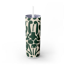 Design Skinny Tumbler with Straw, 20oz