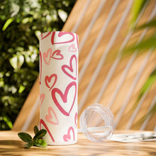 Love Skinny Tumbler with Straw, 20oz