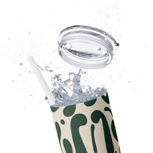 Design Skinny Tumbler with Straw, 20oz