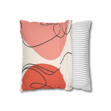 Spun Polyester Square Pillowcase