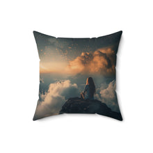 Dreaming and aspirations Spun Polyester Square Pillow