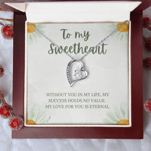 To my Sweetheart Love Necklace