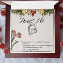 Sweet 16 Forever Love Necklace