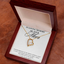 In Loving Memory  Forever Love Necklace with On Demand Message Card