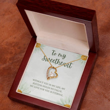 To my Sweetheart Love Necklace