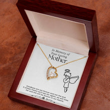 In Memory of Forever Love Necklace with On Demand Message Card