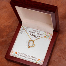 In Loving Memory Forever Love Necklace with On Demand Message Card