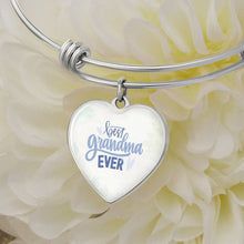 Best Grandma Heart Bangle