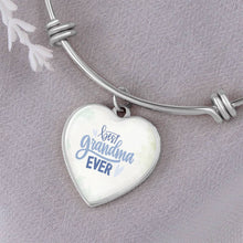 Best Grandma Heart Bangle