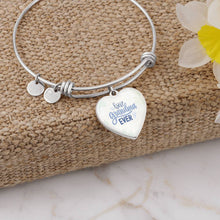 Best Grandma Heart Bangle