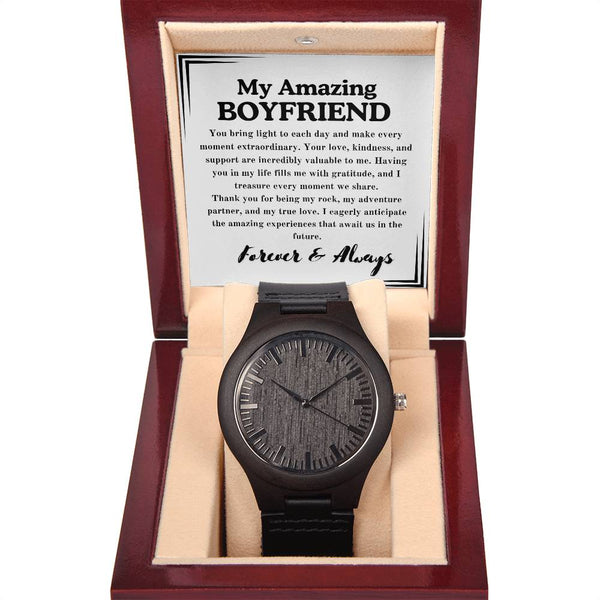 My Amazing Boyfriend Wooden Watch + MC (NO ENGRAVING)