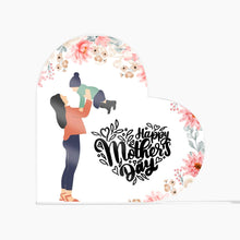 Happy Mother's Day Acrylic Heart Plaque