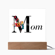 MOM Acrylic Square Plaque