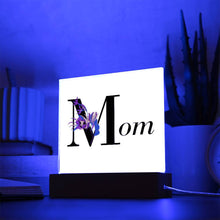 MOM Acrylic Square Plaque