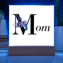 MOM Acrylic Square Plaque