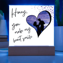 Honey Acrylic Square Plaque