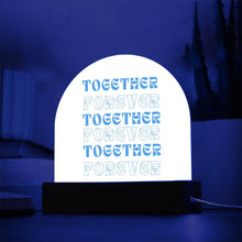 Together Forever Acrylic Dome Plaque