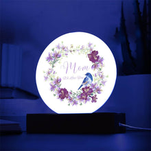 Mom We Love you Acrylic Circle Plaque